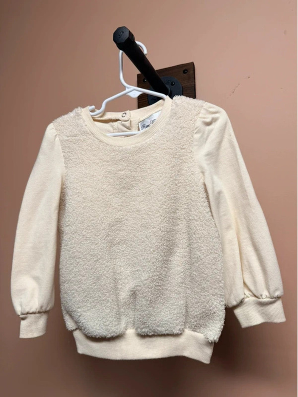Rare Editions cream pullover